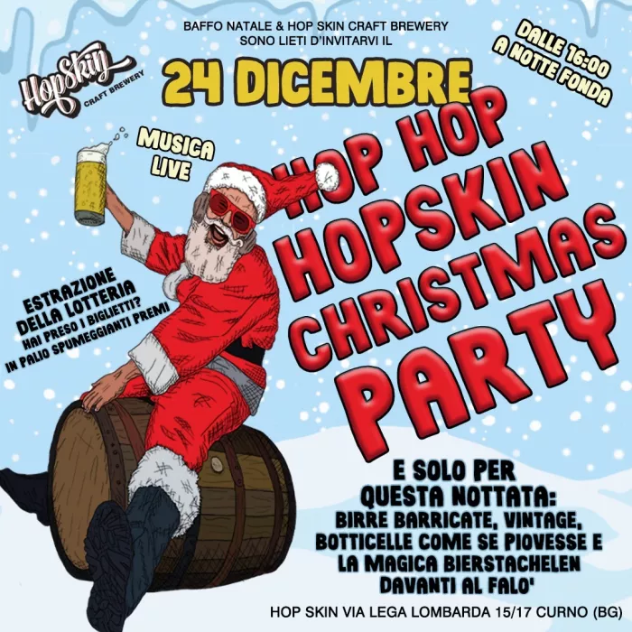 HOP HOP HOPSKIN CHRISTMAS PARTY
